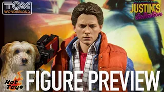 Hot Toys Marty McFly & Einstein Back to the Future  - Figure Preview Episode 126