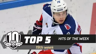 17/18 KHL Top 5 Hits for Week 19