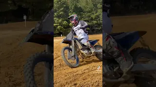 Love this section at south fork Mx, HUGE CRASH AT THE END😂😂  #dirtbike #motocross #yz250f