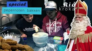 Pepernoten bakken gaat fout ?! || Sinterklaas special