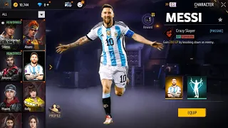 MESSI CHARACTER ✅ CLAIM NEW RAMPAGE BUNDLES 🤑 BUY 190.000 DIAMONDS 💎 FREE FIRE 🔥🔥