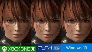 Dead or Alive 6 - PS4 Pro vs Xbox One X vs PC Comparison And Frame Rate Test