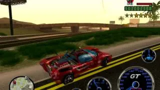 Gta sa Super Cars Самая БЫСТРАЯ МАШИНА