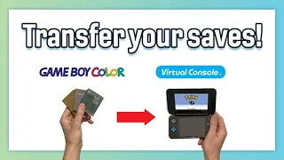 How to transfer your Gen 2 save files to your virtual console!