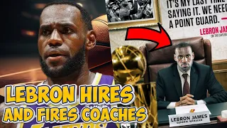 LEBRON JAMES IS A PATHOLOGICAL LIAR PAYS MEDIA TO LIE HE HAS NO INVOLVEMENT LAKERS HIRING NEXT COACH