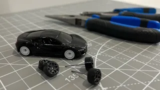 Learn how to do a Wheel Swap! No Drilling and No Glueing!