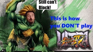 This is how you DON'T play Ultra Street Fighter 4 - The Sequel! LTG VS DSP rare match/salt and more!