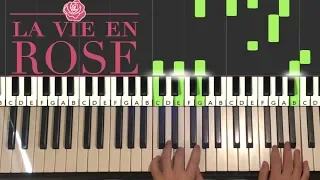 How To Play - La Vie En Rose (Piano Tutorial Lesson)