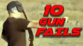 10 FAMOUS Gun Fails YOU CAN FEEL