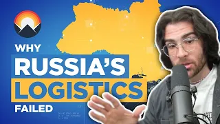 Hasanabi Reacts to The Failed Logistics of Russia's Invasion of Ukraine | Wendover Productions