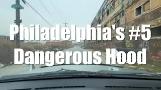 Driving Tour Philadelphia’s #5 Most Dangerous Hood | Allegheny West (Narrated)