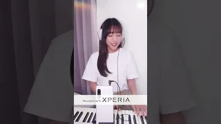 Xperia ambassador @蔡佩軒 Ariel Tsai sings her song ""想著你想著你"" recorded with Xperia Music Pro.