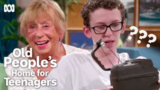 Teenagers play 'name this item' | Old People's Home For Teenagers | ABC TV + iview