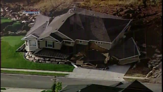 North Salt Lake Landslide Smashes Home-Richard Piatt/KSL 7/26/13