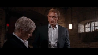 M asking if she can trust Bond | Quantum of Solace | James Bond 007 (Daniel Craig)