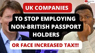 NO MORE JOBS FOR NON-BRITISH PASSPORT HOLDERS AS REFORM UK PROPOSE NEW IMMIGRATION POLICIES 2024