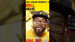 Method Man Puts some respect on BIG.L Name By saying This..