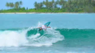Twin Fin - Macaronis on a 5'5" twinny (Music: I Thought You Knew - SR Gibson)