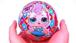 #LOL SURPRISE Giant Ball LOL BIG FAKE Dolls Новый Китайский БОЛЬШОЙ ЛОЛ ДЕШЁВАЯ Подделка Кукла Шаре