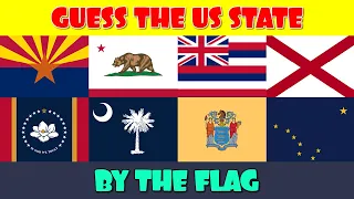 Guess the US State by the Flag Quiz