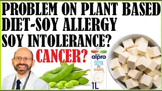 Plant Based Diet Problems-Soy Allergy or Intolerance? Cancer and Soy?