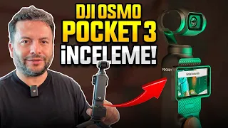 Herkül gibi kamera! DJI Osmo Pocket 3 inceleme! Dünya ile aynı anda!