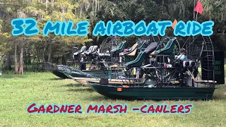 Airboat Ride - gardner marsh - canlers