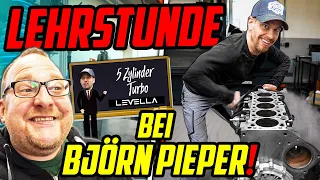 LEHRSTUNDE bei Björn Pieper! - Mutlus 5 Zylinder 20V TURBO - H-Schaft Pleuel einbauen!