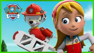 Katie Fills in for Ryder and MORE | PAW Patrol | Cartoons for Kids