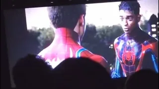 Audience Reaction Spider Man 2 Story Trailer (PS5) - Comic Con 2023