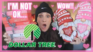 DOLLAR TREE HAUL | WHAT YOU SHOULD SHOP FOR VALENTINE’S DAY *AMAZING*