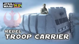 SECRETS OF THE REBEL TROOP CARRIER - Crew Shuttle Transport Speeder |Star Wars Hyperspace Database