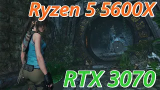 Shadow of the Tomb Raider - RTX 3070   Ryzen 5 5600X