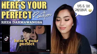 REZA DARMAWANGSA-HERE'S YOUR PERFECT (Sad Tiktok song medley/mash up) PART II REACTION