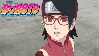 Sarada vs Araya | Boruto: Naruto Next Generations