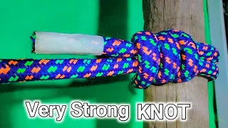 Game Changer Knot // Very Strong Knot #ropeknot #how @UniqueKnots7