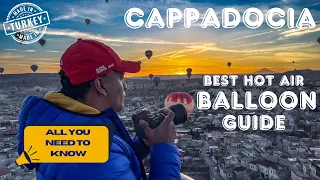 HOT AIR BALLOON RIDE CAPPADOCIA TURKEY..THINGS TO KNOW BEFORE YOU FLY, PRICE,BEST MONTHS, FULL GUIDE