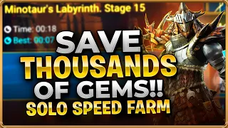 20 SEC RATHALOS SOLO SPEED FARM!! A MUST USE For Minotaur 15 Raid Shadow Legends