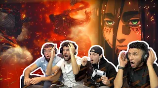 LE GRAND FINAL !! SHINGEKI NO KYOJIN FINAL EPISODE - REACTION FR