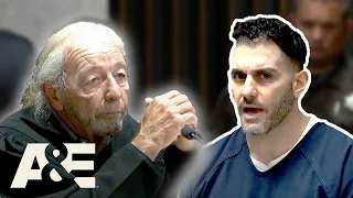 Triple Murderer's SHOCKING Courtroom Outburst | Court Cam | A&E