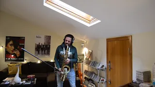 wish you were here saxophone cover