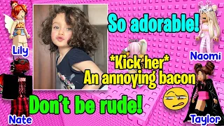 👧 TEXT TO SPEECH 🍭 My Adorable Little Sister Joined Roblox For The First Time 🌈 Roblox Story