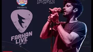 FARHAN AKHTAR LIVE ||  SENORITA || THOMSO IIT ROORKEE