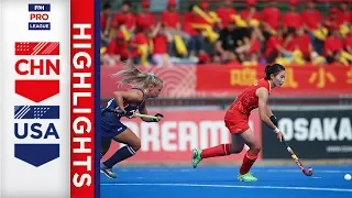 China v USA | Week 22 | Women's FIH Pro League Highlights