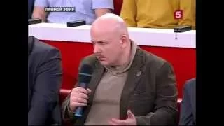 Донбасс.  Год войны.  Олесь Бузина в передаче Открытая Студия