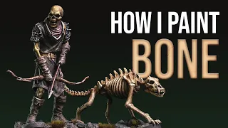 How to Paint Bones - Miniature Painting