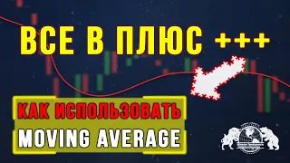 Скользящая средняя - Как использовать, чтоб все в плюс (Moving Average)