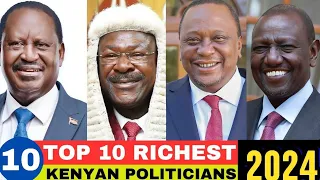 10 RICHEST POLITICIANS   in kenya 2024 @VIP_Access #politician