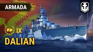 Armada: Dalian — Pan-Asian Tier IX cruiser | World of Warships