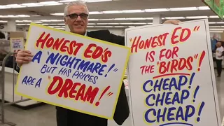 Honest Ed's weekend sign sale